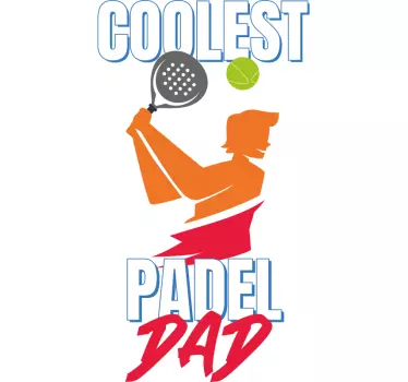 Coolaste paddelpappan T-shrits - Tenstickers