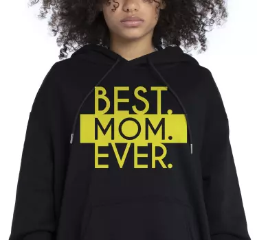Bästa mamma någonsin t-shirt mors dag - Tenstickers