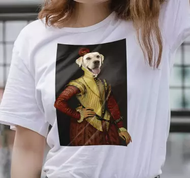 Aristokrat hund t-shirt - Tenstickers