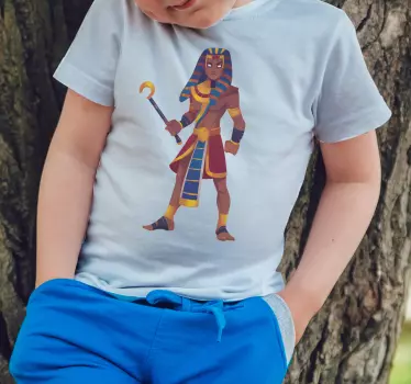 Barn t-shirt farao karaktär t-shirt - Tenstickers