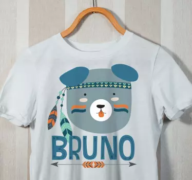 Barn t-shirt söt björn design - Tenstickers