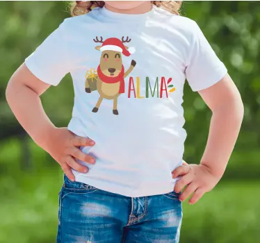 Barn t-shirt söt ren glädje - Tenstickers