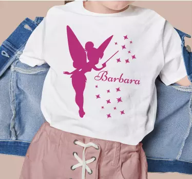 Bebis t-shirt fe-magi glittra - Tenstickers