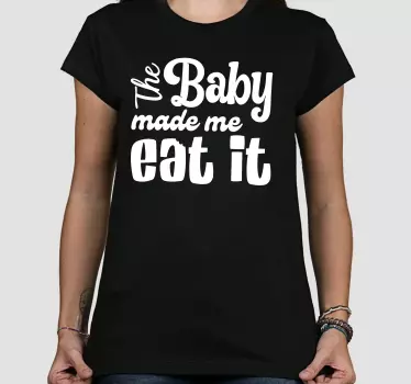Bebis t-shirt med roliga budskap - Tenstickers