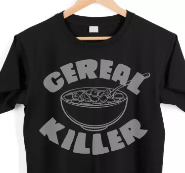 Cerealälskare tema t-shirt - Tenstickers