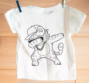 Cool cat vibe barn t-shirt - Tenstickers