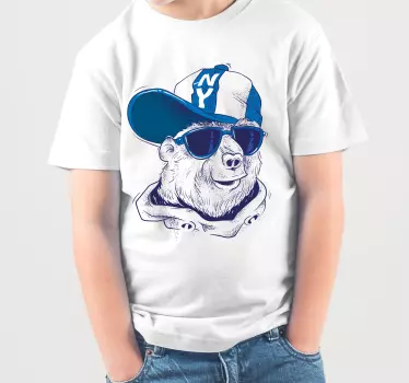 Cool monkey i solglasögon t-shirt - Tenstickers