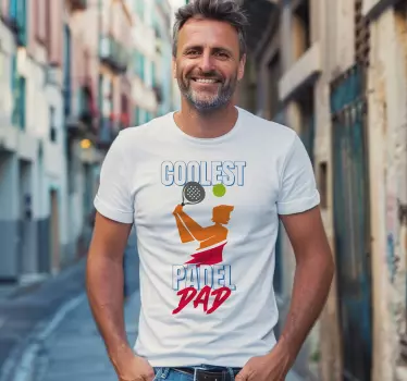Coolaste paddelpappan T-shrits - Tenstickers