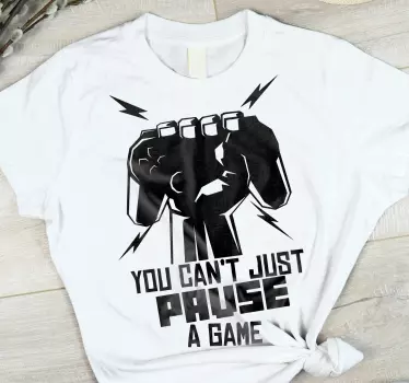 Du kan inte bara pausa en spelt-shirt - Tenstickers