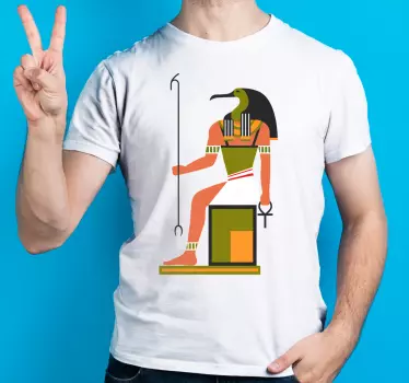 Egyptisk mångud t-shirt - Tenstickers