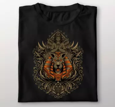 Forntida egyptisk gud 'anubis' t-shirt - Tenstickers