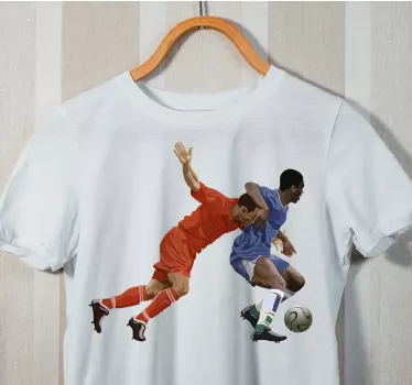 Fotboll dyk t-shirt - Tenstickers