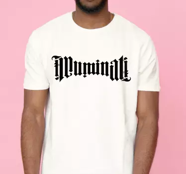 Illuminati ambigram t-shirt - Tenstickers