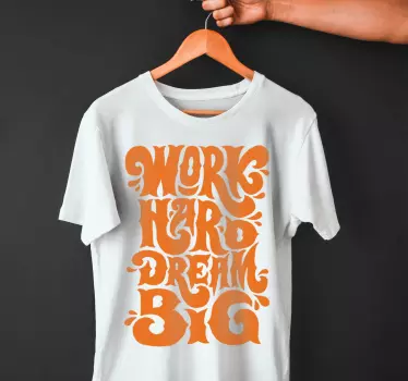Inspirerande citat t-shirt - Tenstickers