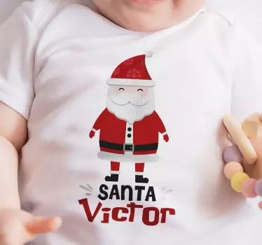 Jultomten och hohoho jul-t-shirt - Tenstickers