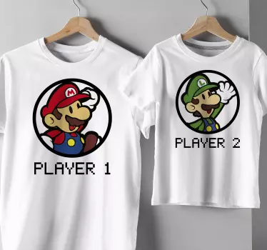 Mario och luigi barnskjorta - Tenstickers