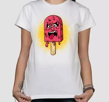Monster glassbehandling barn t-shirt - Tenstickers