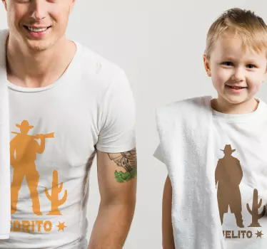 Mors och dotter t-shirt äventyrlig duo kläder - Tenstickers