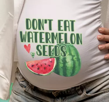 Mors och dotter t-shirt söt vattenmelon citat - Tenstickers