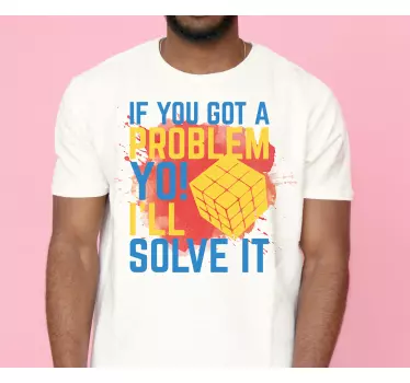 Problemlösning text t-shirt - Tenstickers