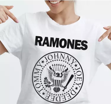 Ramones-logotypen - Tenstickers