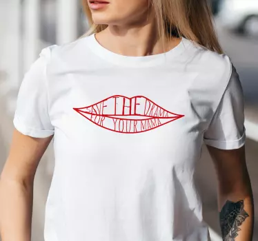 save the drama for your mama T-shrits - Tenstickers