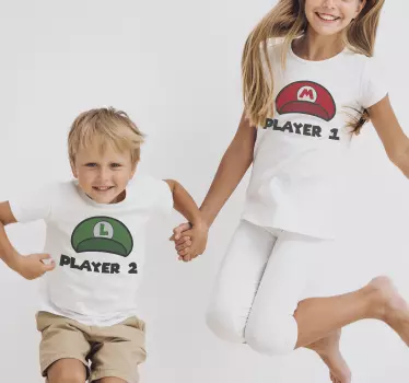 Spelare en och två sorters t-shirt - Tenstickers