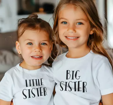 Stora och lillasyster Skjorta barn - Tenstickers