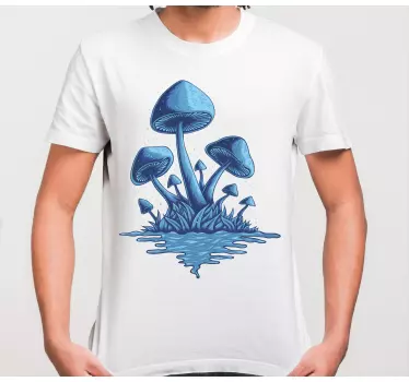 Svamp vid floden t-shirt - Tenstickers