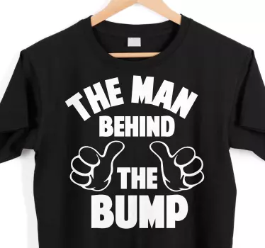 T-shirt fira faderskapet tillsammans - Tenstickers