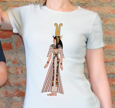 T-shirt for forntida egyptisk drottning - Tenstickers