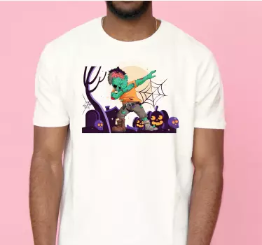 T shirt halloween zombie dans temat - Tenstickers
