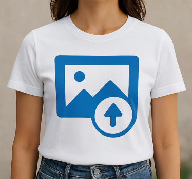 T-shirt med egen bildesign för kvinnor - Tenstickers