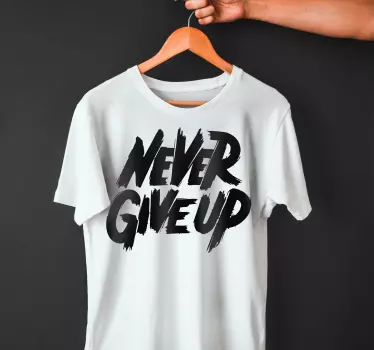 T-shirt med inspirerande citat - Tenstickers