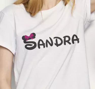 T-shirt med namn anpassad för dig - Tenstickers