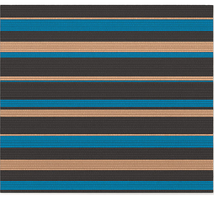 Mörk vävd effekt Vinylmatta Kök - Tenstickers