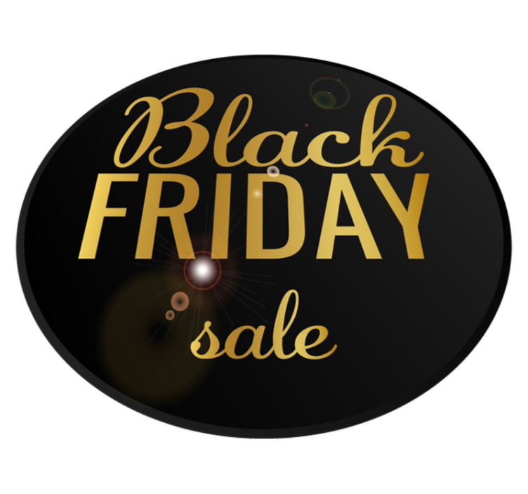 Black friday vinylmatta elegant rea - Tenstickers