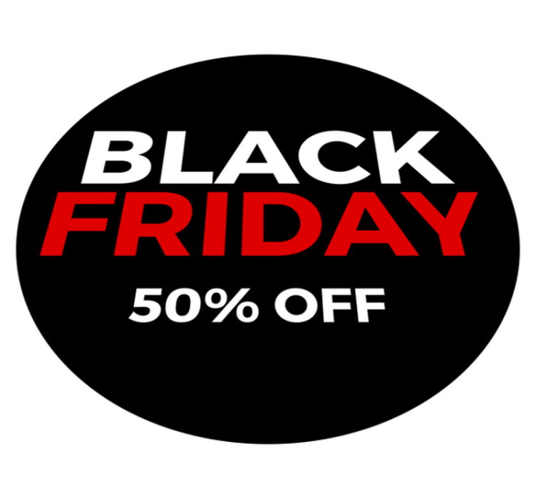 Black friday vinylmatta 50% rabatt - Tenstickers