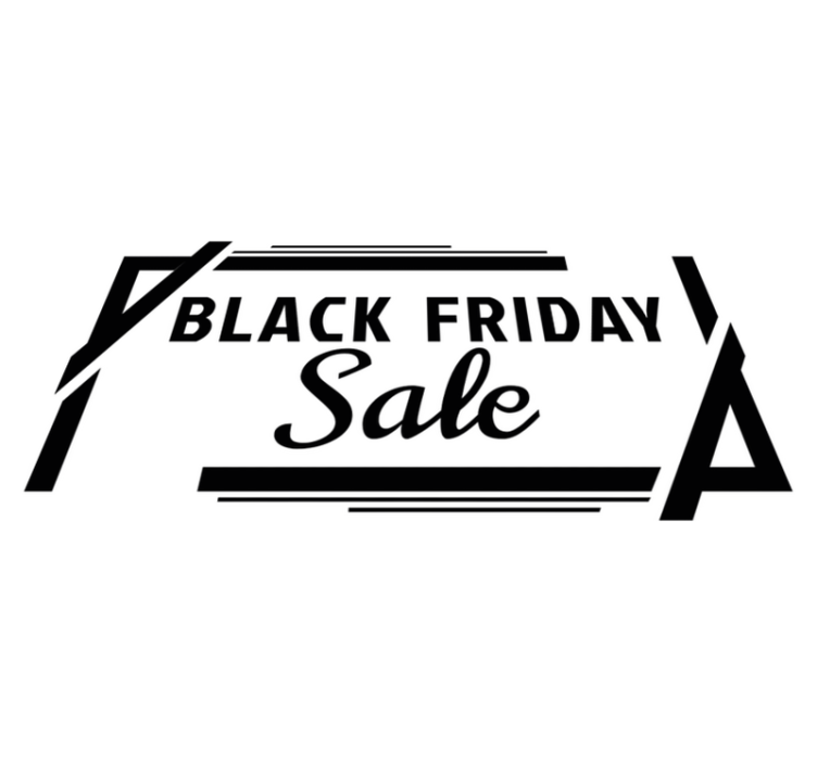 Black friday vinylmatta i låda - Tenstickers