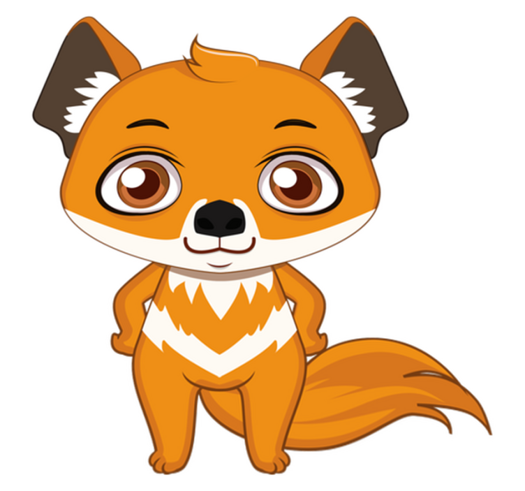 Vinylmatta djur dingo design - Tenstickers