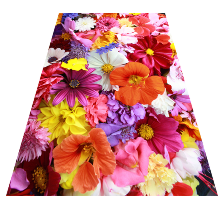 Vinylmatta blommor och växter i massor av färger - Tenstickers
