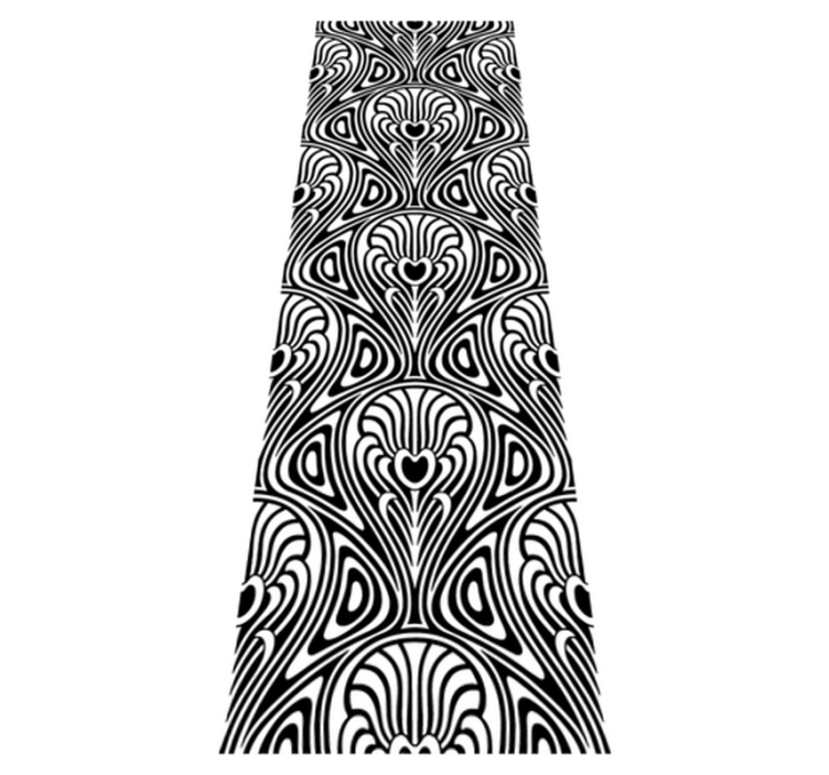 Vinylmatta badrum i jugendstil - Tenstickers