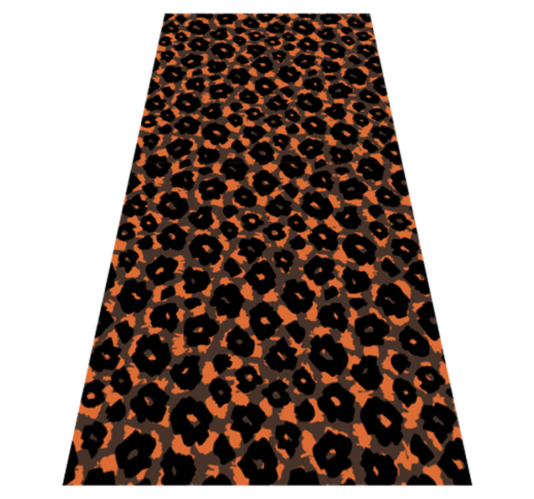 Vinylmatta djurtryck kalahari leopardimitation - Tenstickers