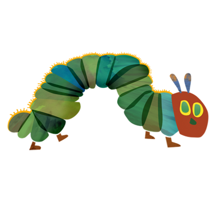 Vinylmatta barn rupe nimmersatt - Tenstickers