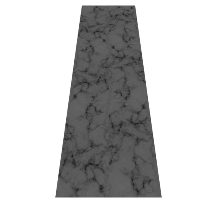 Vinylmatta badrum svart grunge marmor textur - Tenstickers
