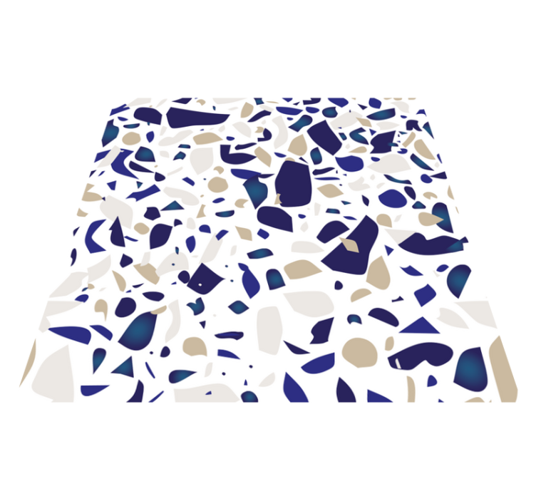 Vinylmatta badrum imitationsmarmor golvklistermärke - Tenstickers