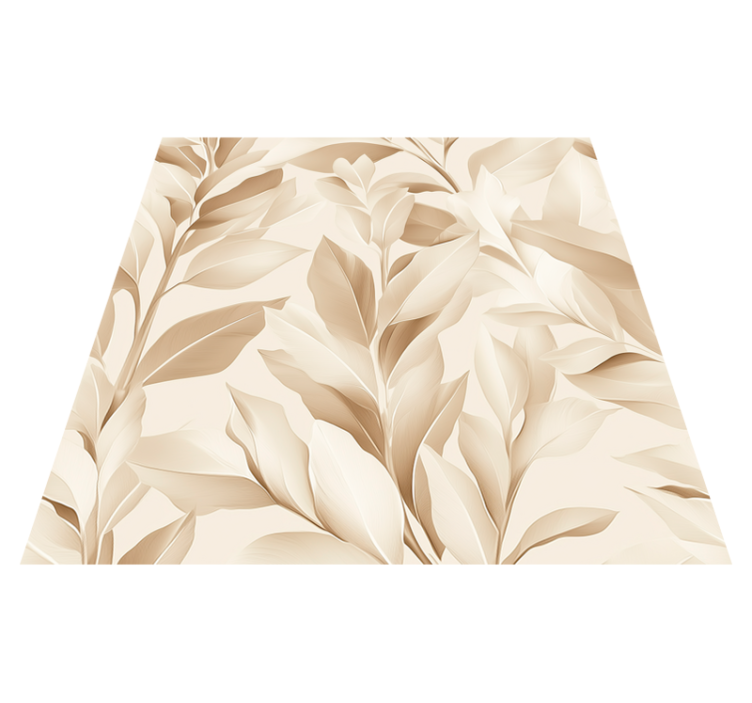 Vinylmatta kök beige arkdesign - Tenstickers