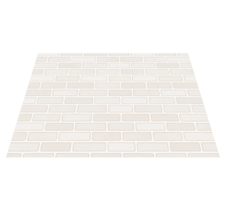 Vinylmatta kök antik tegelsten mönster - Tenstickers