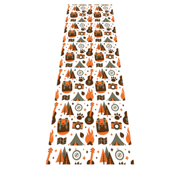 Vinylmatta sovrum fjällbjörk vedeldad - Tenstickers