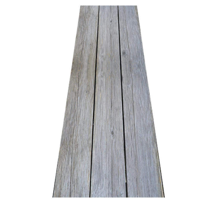 Vinylmatta sovrum i nordisk stil grå råträ - Tenstickers